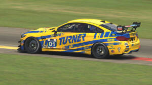 game-ready asset BMW M4 GT4 - Modeled and textured for iRacing Simulations