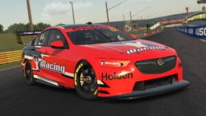 game-ready asset Supercars Holden ZB Commodore - Modeled and textured for iRacing Simulations