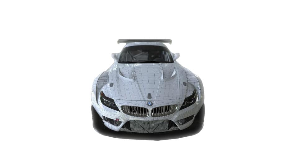 bmw wireframe