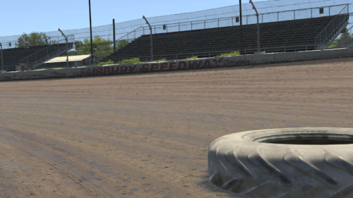 Fairbury track - backgrounds modeled and textured for iRacing Simulations